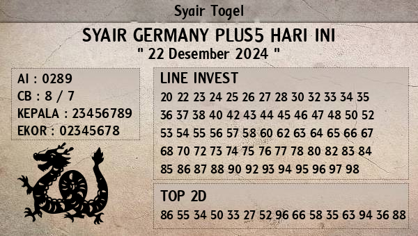 Prediksi Germany Plus5