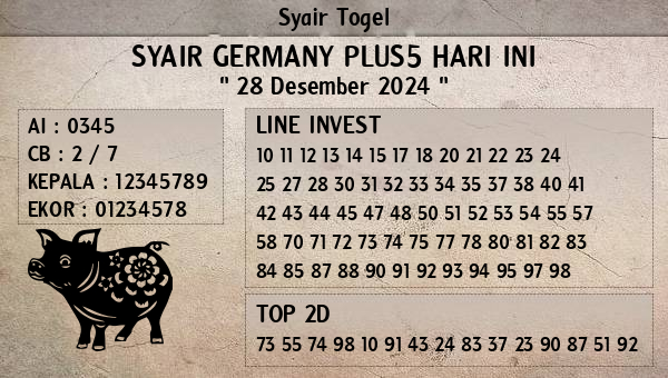 Prediksi Germany Plus5