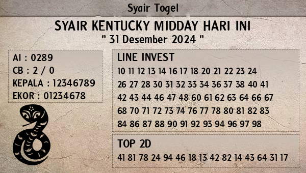 Prediksi Kentucky Midday