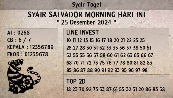 Prediksi Salvador Morning