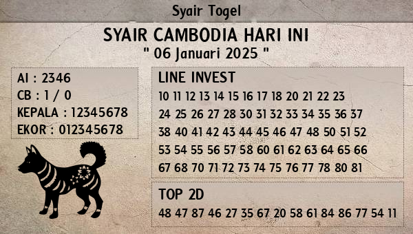 Prediksi Cambodia