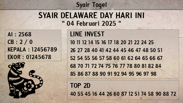 Prediksi Delaware Day