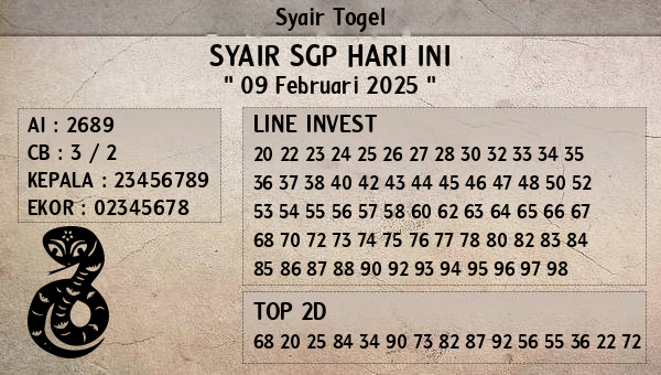 Prediksi SGP