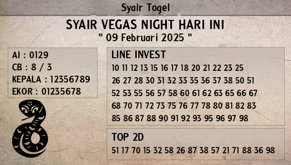 Prediksi Vegas Night